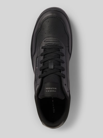 Peek & Cloppenburg Tommy HilfigerSneaker Aus Leder-Mix Modell 'BASKET CORE LITE' In Black