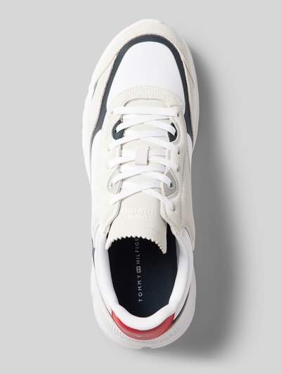 Peek & Cloppenburg Tommy HilfigerSneaker Aus Leder-Mix Modell 'MODERN' In Weiss