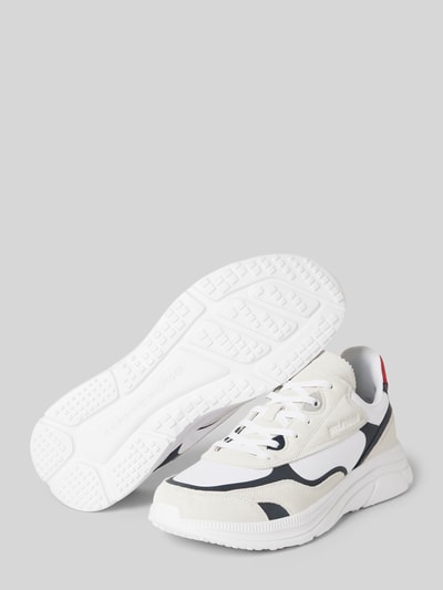 Peek & Cloppenburg Tommy HilfigerSneaker Aus Leder-Mix Modell 'MODERN' In Weiss