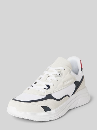 Peek & Cloppenburg Tommy HilfigerSneaker aus Leder-Mix Modell 'MODERN' in weiss