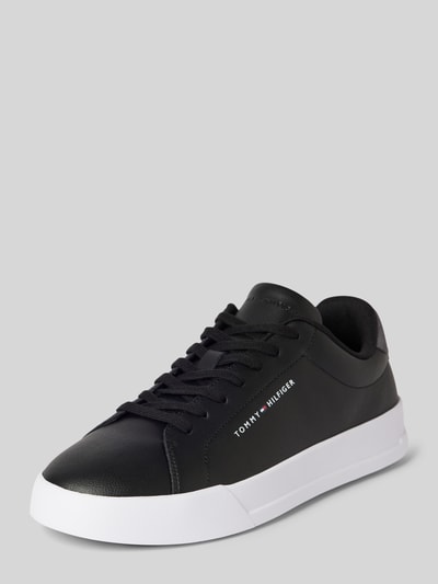 Peek & Cloppenburg Tommy HilfigerSneaker aus Leder Modell 'COURT' in black
