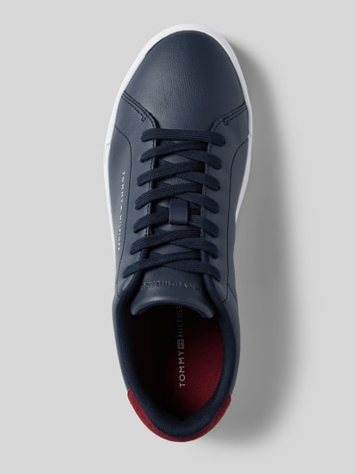 Peek & Cloppenburg Tommy HilfigerSneaker Aus Leder Modell 'COURT' In Marine