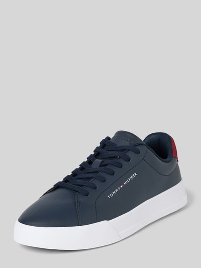 Peek & Cloppenburg Tommy HilfigerSneaker aus Leder Modell 'COURT' in marine