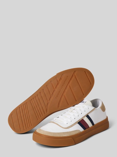 Peek & Cloppenburg Tommy HilfigerSneaker Aus Leder Modell 'COURT' In Weiss