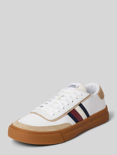Peek & Cloppenburg Tommy HilfigerSneaker aus Leder Modell 'COURT' in weiss