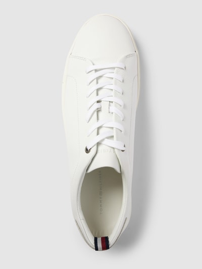 Peek & Cloppenburg Tommy HilfigerSneaker Mit Label-Detail In Weiss