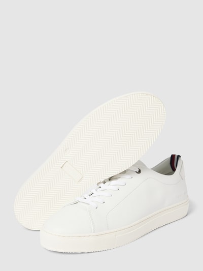 Peek & Cloppenburg Tommy HilfigerSneaker Mit Label-Detail In Weiss