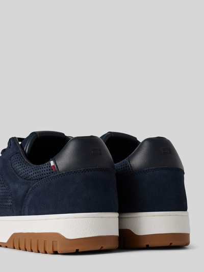 Peek & Cloppenburg Tommy HilfigerSneaker Mit Label-Detail Modell 'BASKET' In Marine