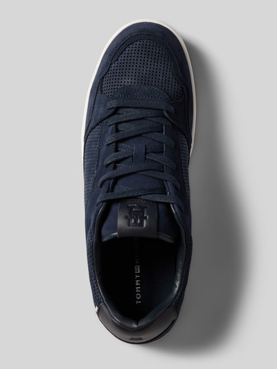 Peek & Cloppenburg Tommy HilfigerSneaker Mit Label-Detail Modell 'BASKET' In Marine