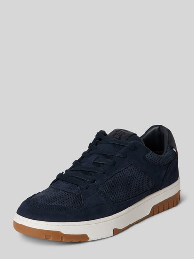 Peek & Cloppenburg Tommy HilfigerSneaker mit Label-Detail Modell 'BASKET' in marine