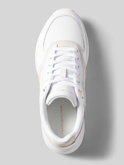 Peek & Cloppenburg Tommy HilfigerSneaker Mit Label-Detail Modell 'CHUNKY' In Weiss