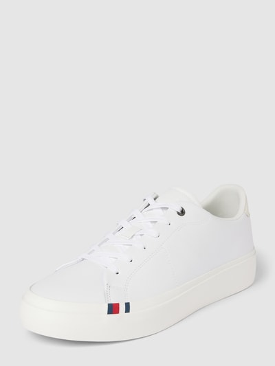 Peek & Cloppenburg Tommy HilfigerSneaker mit Label-Detail Modell 'THICK VULC LOW PREMIUM' in weiss