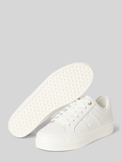 Peek & Cloppenburg Tommy HilfigerSneaker Mit Label-Detail Modell 'VULC' In Weiss