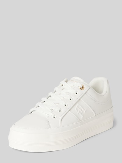 Peek & Cloppenburg Tommy HilfigerSneaker mit Label-Detail Modell 'VULC' in weiss