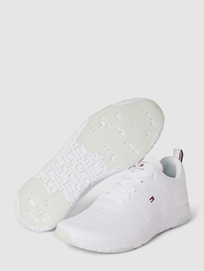 Peek & Cloppenburg Tommy HilfigerSneaker Mit Label-Stitching In Weiss