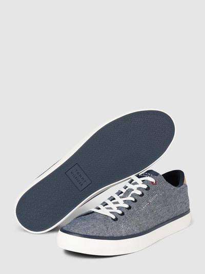 Peek & Cloppenburg Tommy HilfigerSneaker Mit Schnürverschluss In Marine Melange