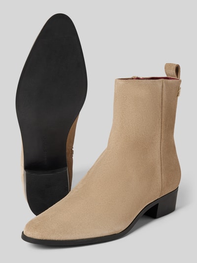 Peek & Cloppenburg Tommy HilfigerStiefel Mit Label-Detail In Beige