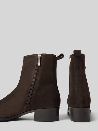 Peek & Cloppenburg Tommy HilfigerStiefel Mit Label-Detail In Dunkelbraun