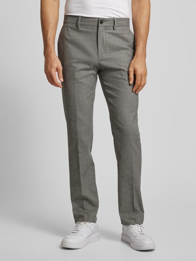Peek & Cloppenburg Tommy HilfigerStoffhose Mit Französischen Eingrifftaschen In Mittelgrau
