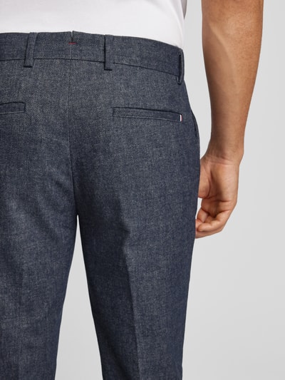 Peek & Cloppenburg Tommy HilfigerStoffhose Mit Französischen Eingrifftaschen In Marine