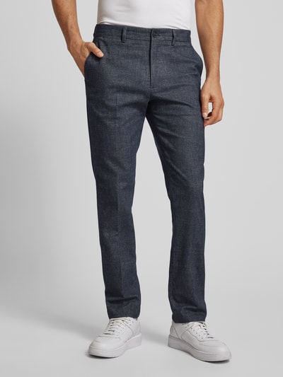 Peek & Cloppenburg Tommy HilfigerStoffhose Mit Französischen Eingrifftaschen In Marine