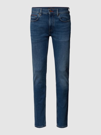 Peek & Cloppenburg Tommy HilfigerStraight Fit Jeans Mit Stretch-Anteil Modell 'Denton' In Jeansblau