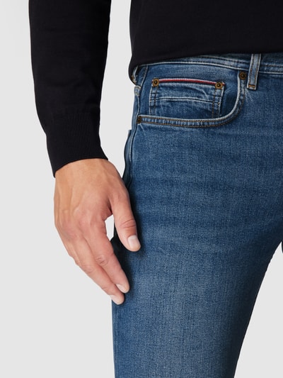 Peek & Cloppenburg Tommy HilfigerStraight Fit Jeans Mit Stretch-Anteil Modell 'Denton' In Jeansblau