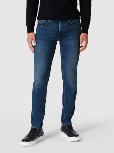 Peek & Cloppenburg Tommy HilfigerStraight Fit Jeans Mit Stretch-Anteil Modell 'Denton' In Jeansblau