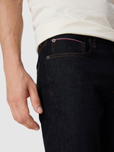 Peek & Cloppenburg Tommy HilfigerStraight Fit Jeans Mit Stretch-Anteil Modell 'Denton' In Dunkelblau