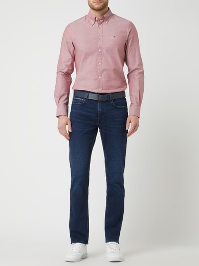 Peek & Cloppenburg Tommy HilfigerStraight Fit Jeans mit Stretch-Anteil Modell 'Denton' in blau