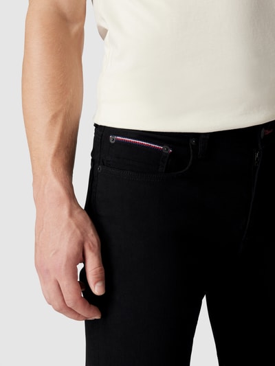 Peek & Cloppenburg Tommy HilfigerStraight Fit Jeans Mit Stretch-Anteil Modell 'Denton In Black