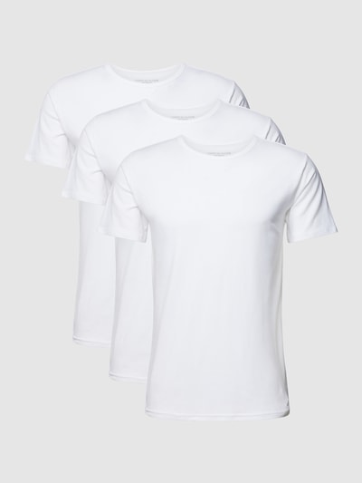 Peek & Cloppenburg Tommy HilfigerT-Shirt Mit Rundhalsausschnitt Im 3er-Pacl In Weiss