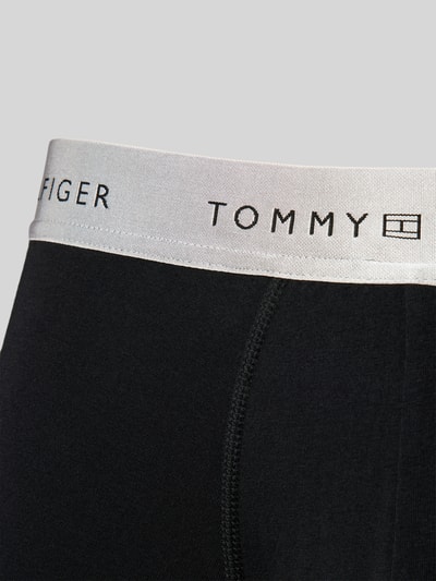 Peek & Cloppenburg Tommy HilfigerTrunks Mit Elastischem Label-Bund Im 3er-Pack In Black