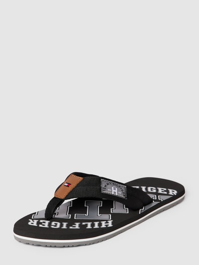 Peek & Cloppenburg Tommy HilfigerZehentrenner Mit Label-Details In Black