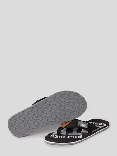 Peek & Cloppenburg Tommy HilfigerZehentrenner Mit Label-Details In Black