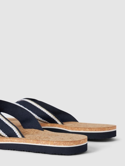 Peek & Cloppenburg Tommy HilfigerZehentrenner Mit Label-Motiv In Marine