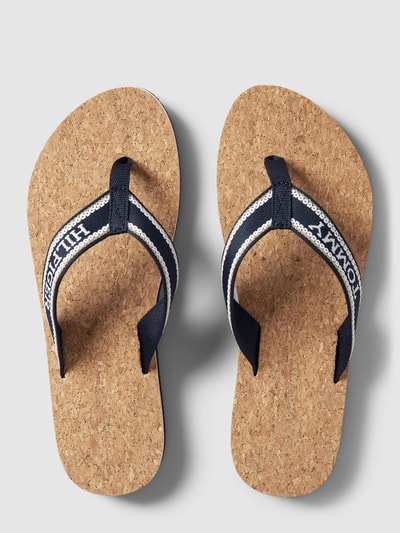 Peek & Cloppenburg Tommy HilfigerZehentrenner Mit Label-Motiv In Marine