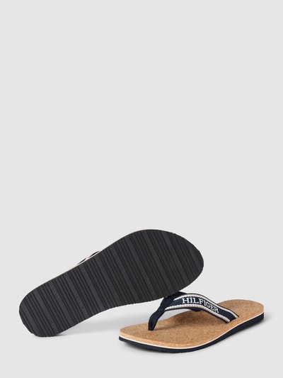 Peek & Cloppenburg Tommy HilfigerZehentrenner Mit Label-Motiv In Marine