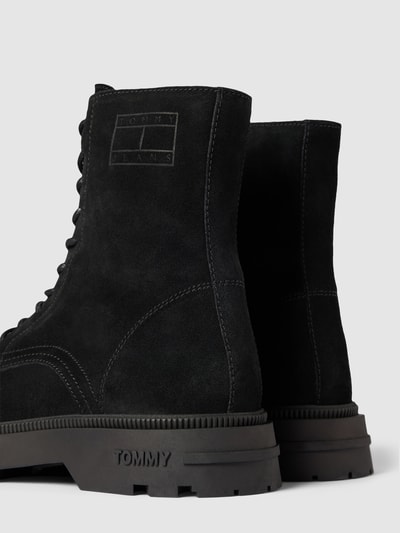 Peek & Cloppenburg Tommy JeansBoots Mit Schnürverschluss In Black