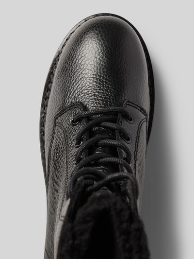 Peek & Cloppenburg Tommy JeansLederboots Mit Label-Badge Modell 'URBAN' In Black