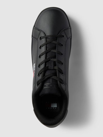 Peek & Cloppenburg Tommy JeansLedersneaker Mit Plateausohle In Black