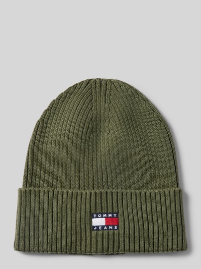 Peek & Cloppenburg Tommy JeansMütze mit Logo-Stitching in khaki