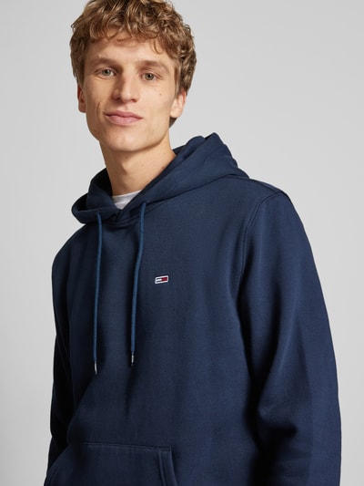 Peek & Cloppenburg Tommy JeansRegular Fit Hoodie Mit Label-Stitching In Marine