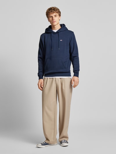 Peek & Cloppenburg Tommy JeansRegular Fit Hoodie mit Label-Stitching in marine
