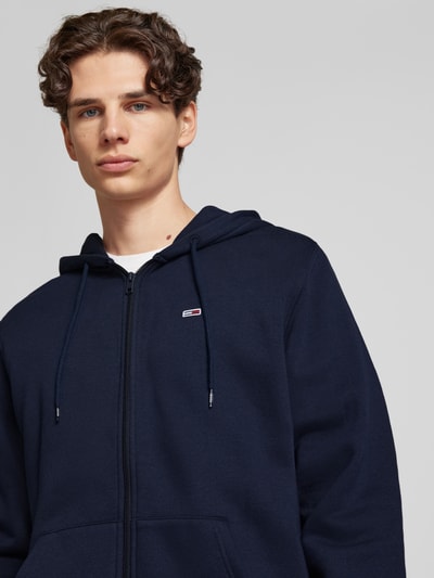 Peek & Cloppenburg Tommy JeansRegular Fit Sweatjacke Mit Kapuze In Marine