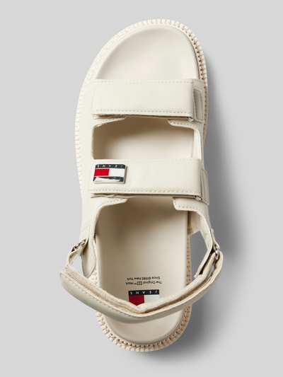Peek & Cloppenburg Tommy JeansSandalen Mit Label-Detail Modell 'FANCY' In Beige