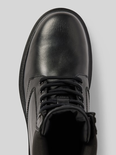 Peek & Cloppenburg Tommy JeansSchnürboots Aus Leder Mit Label-Detail Modell 'LACE UP' In Black