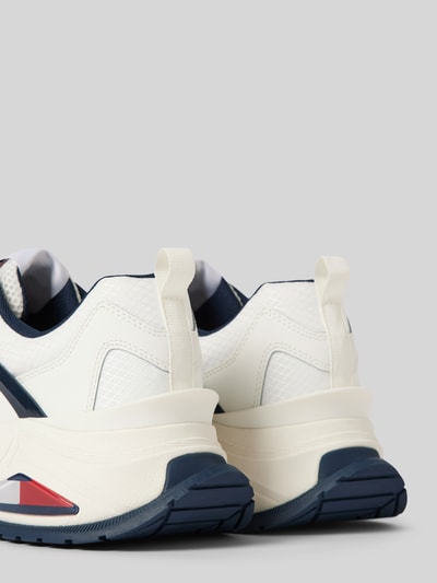 Peek & Cloppenburg Tommy JeansSneaker Aus Leder-Mix In Weiss