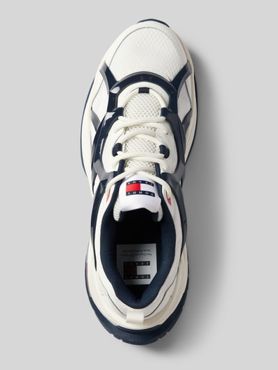 Peek & Cloppenburg Tommy JeansSneaker Aus Leder-Mix In Weiss