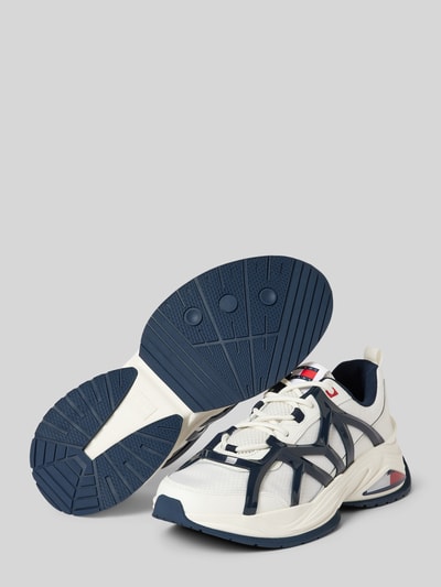 Peek & Cloppenburg Tommy JeansSneaker Aus Leder-Mix In Weiss